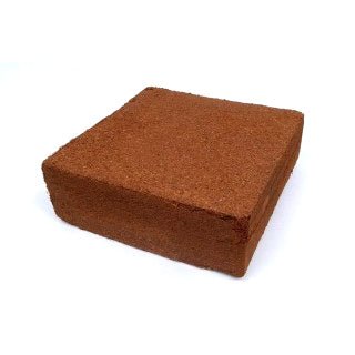 Coco coir brick 70L / 5KG Coco coir brick 5KG = 70 liter